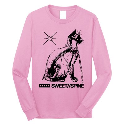 Sweet Spine Cat Long Sleeve Shirt