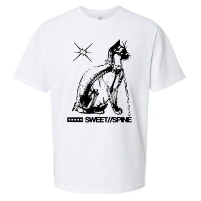 Sweet Spine Cat Sueded Cloud Jersey T-Shirt