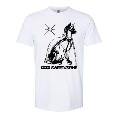 Sweet Spine Cat Softstyle® CVC T-Shirt