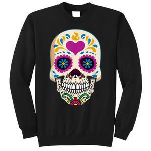 Sugar Skull Calavera Day Of The Dead Dia De Los Muertos Sweatshirt