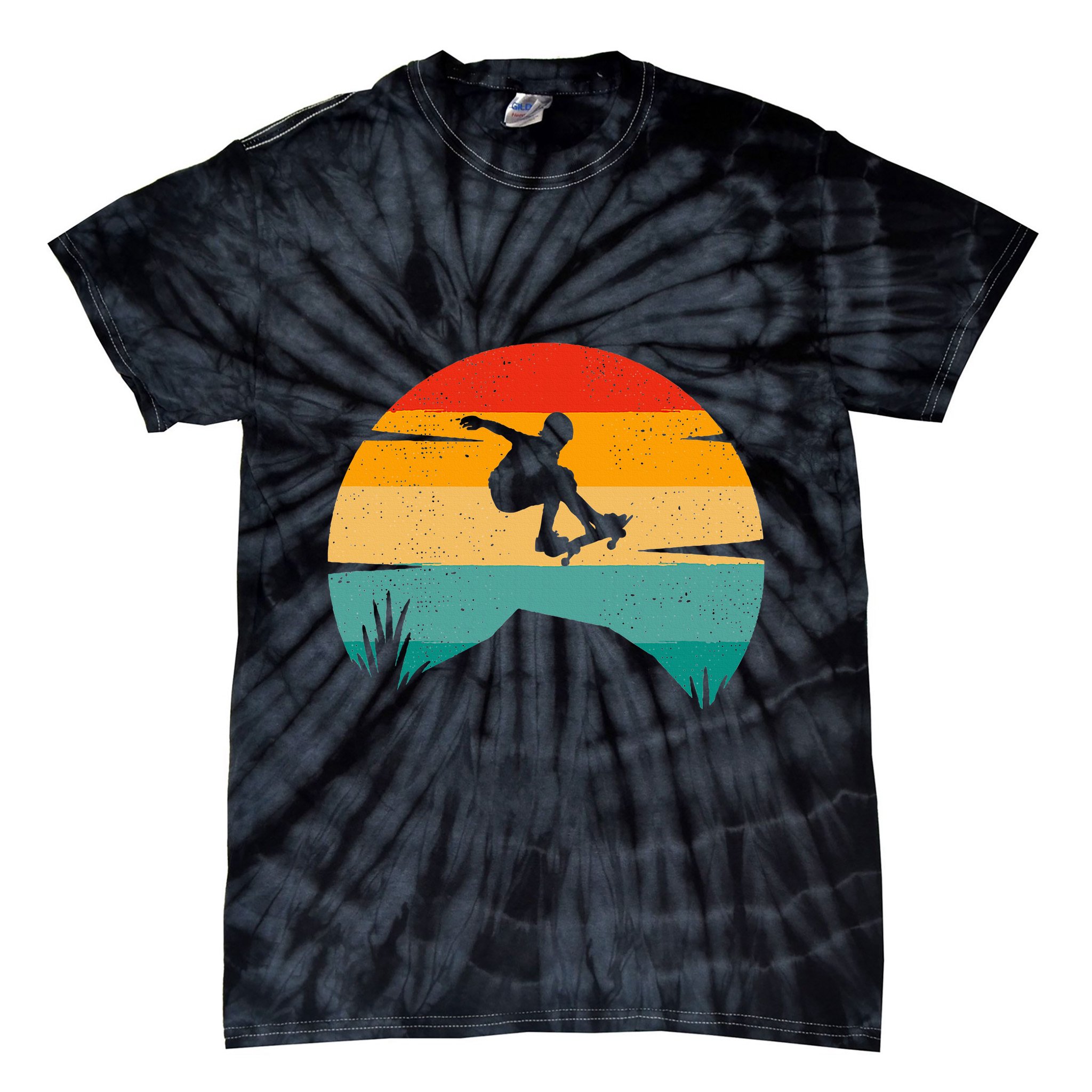 Skateboarding Skateboard Clothing Skateboarder Skateboard Tie-Dye T-Shirt