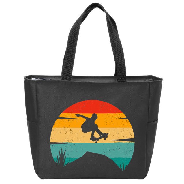 Skateboarding Skateboard Clothing Skateboarder Skateboard Zip Tote Bag