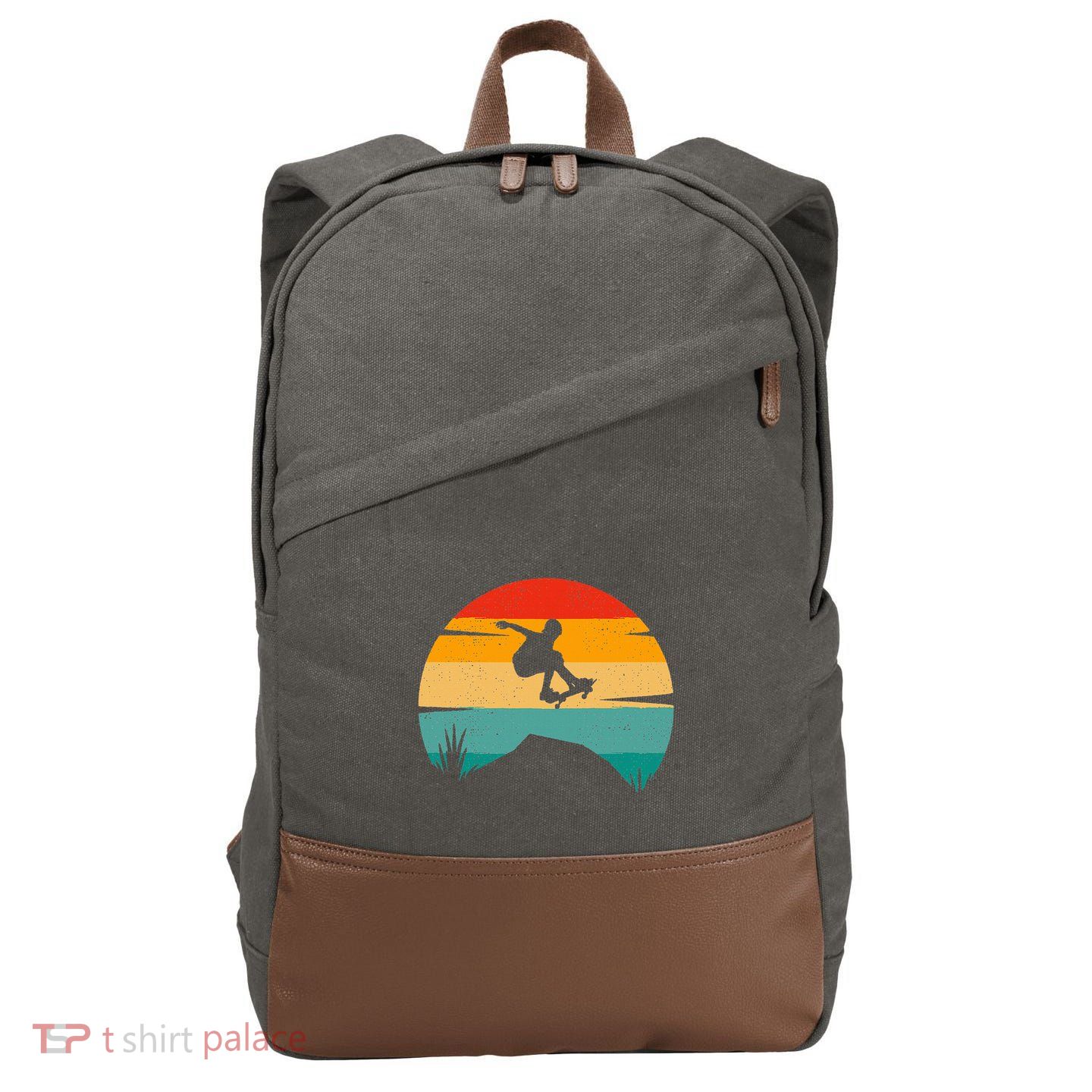 Skateboarding Skateboard Clothing Skateboarder Skateboard Cotton Canvas Backpack