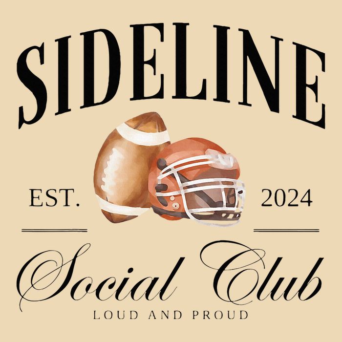 Sideline Social Club Loud And Proud Football Mom Bag