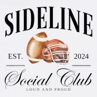 Sideline Social Club Loud And Proud Football Mom Cooling Performance Crew T-Shirt