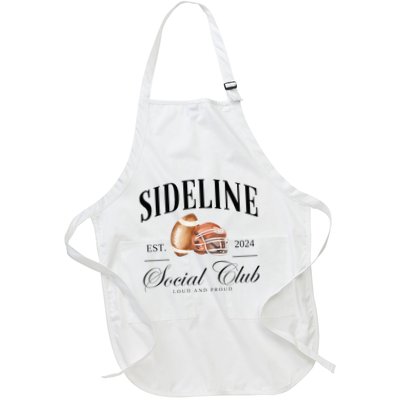 Sideline Social Club Loud And Proud Football Mom Apron