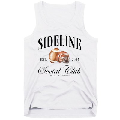 Sideline Social Club Loud And Proud Football Mom Tank Top