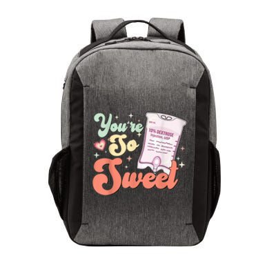 So Sweet Cute Heart Funny ICU ER Nurse Happy Valentines Day Vector Backpack