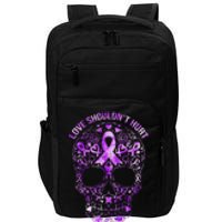 Sugar Skull Calavera Domestic Violence Awareness Impact Tech Backpack