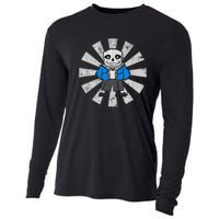 Sans Skeleton Cool Pixel Art Costume T Cooling Performance Long Sleeve Crew