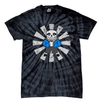 Sans Skeleton Cool Pixel Art Costume T Tie-Dye T-Shirt