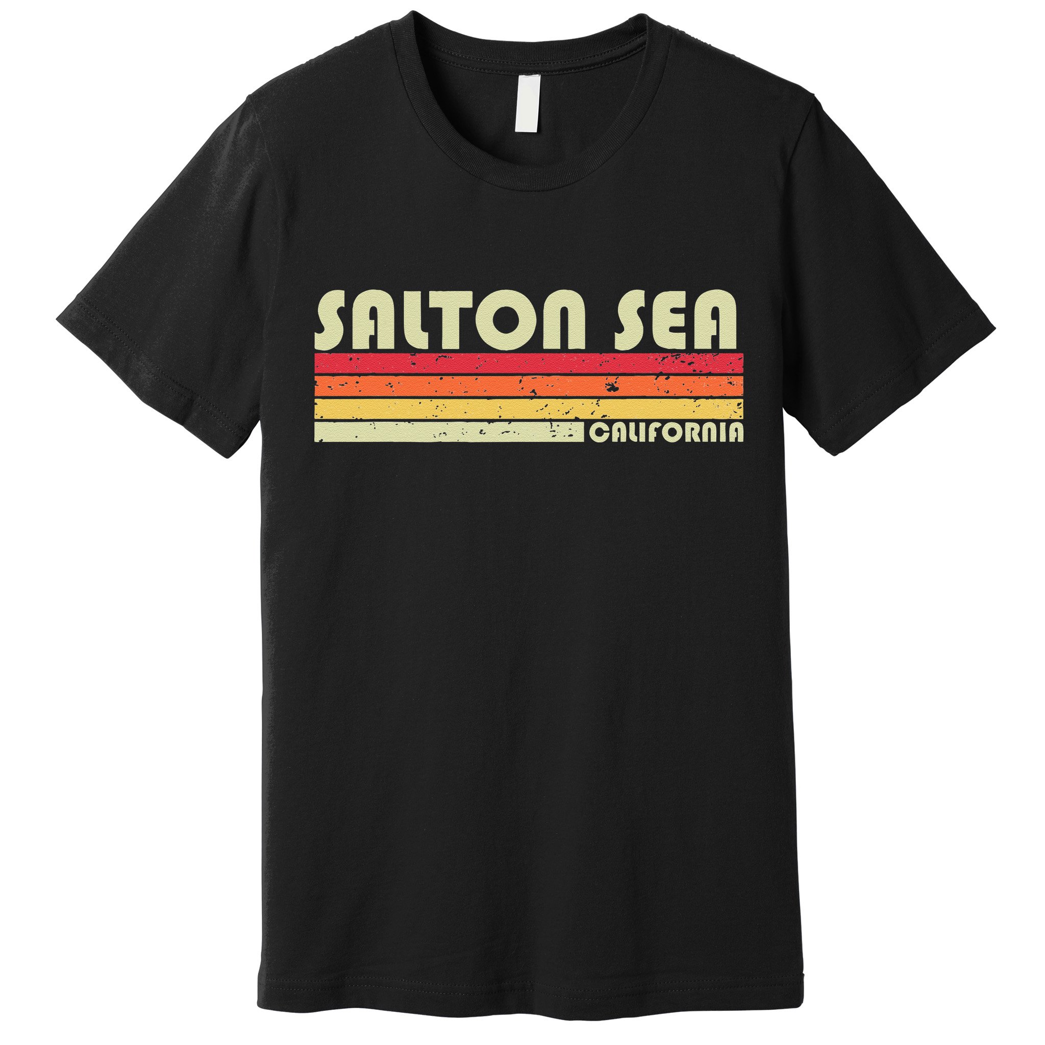 SALTON SEA CALIFORNIA Funny Fishing Camping Summer Gift Premium T-Shirt