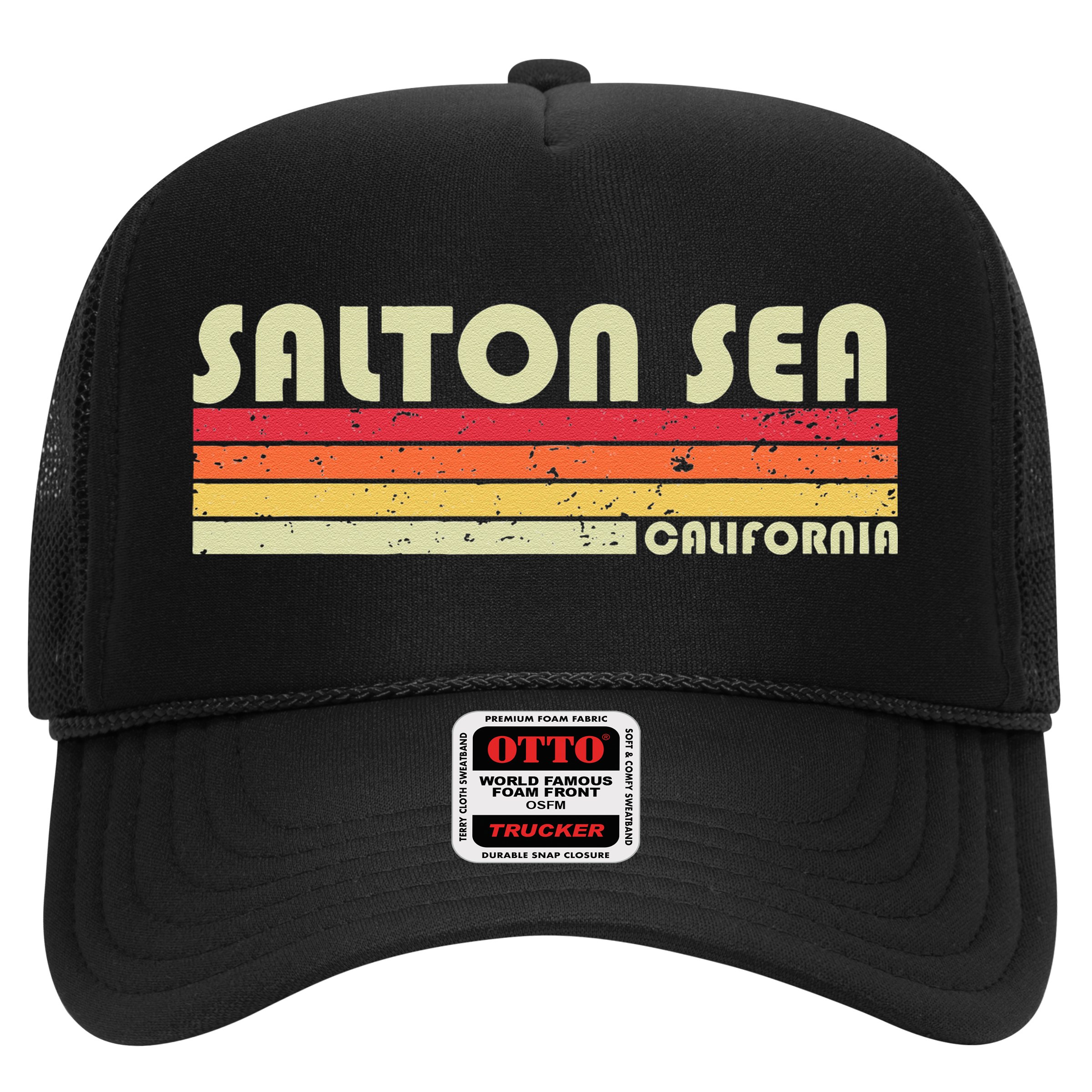 SALTON SEA CALIFORNIA Funny Fishing Camping Summer Gift Hat