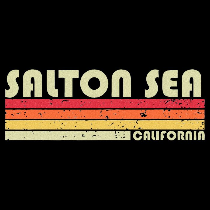 SALTON SEA CALIFORNIA Funny Fishing Camping Summer Gift Toddler T-Shirt