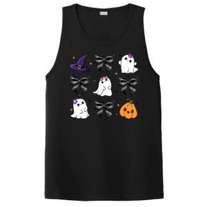 Spooky Season Cute Boo Ghost Coquette Halloween PosiCharge Competitor Tank