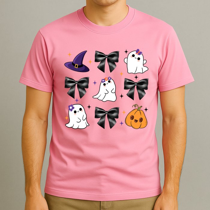 Spooky Season Cute Boo Ghost Coquette Halloween T-Shirt