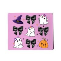 Spooky Season Cute Boo Ghost Coquette Halloween Mousepad