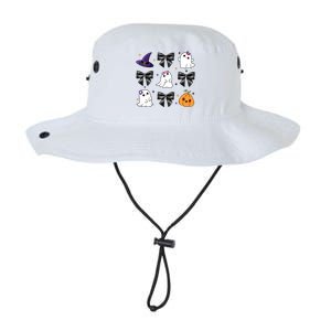 Spooky Season Cute Boo Ghost Coquette Halloween Legacy Cool Fit Booney Bucket Hat