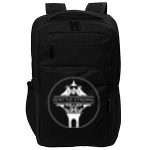 Seattle Strong Clean White Logo Outline Impact Tech Backpack