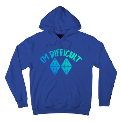 Skiing Snowboarding Difficult Gift Hoodie