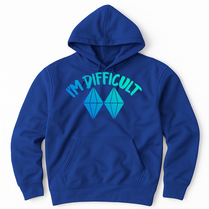 Skiing Snowboarding Difficult Gift Hoodie