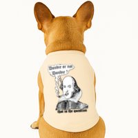Shakespeare Smoking Doobie Or Not Doobie That Is The Question Doggie Tank