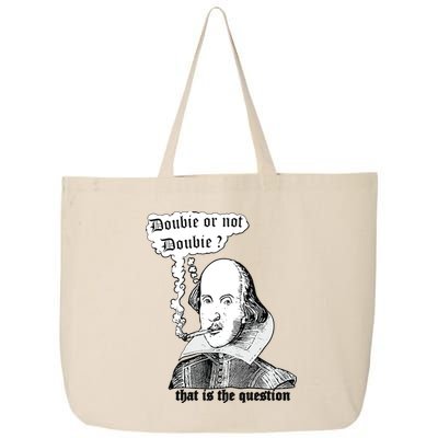 Shakespeare Smoking Doobie Or Not Doobie That Is The Question 25L Jumbo Tote