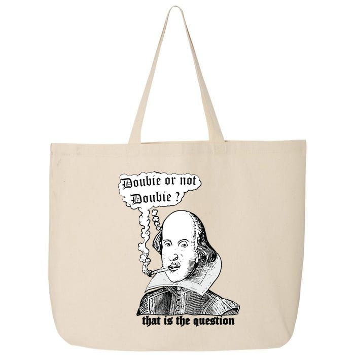 Shakespeare Smoking Doobie Or Not Doobie That Is The Question 25L Jumbo Tote