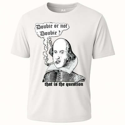 Shakespeare Smoking Doobie Or Not Doobie That Is The Question Performance Shirt