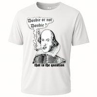 Shakespeare Smoking Doobie Or Not Doobie That Is The Question Performance Shirt
