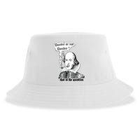 Shakespeare Smoking Doobie Or Not Doobie That Is The Question Sustainable Bucket Hat