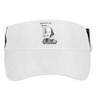 Shakespeare Smoking Doobie Or Not Doobie That Is The Question Adult Drive Performance Visor