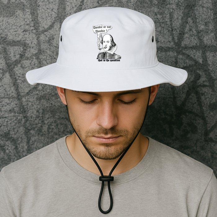 Shakespeare Smoking Doobie Or Not Doobie That Is The Question Bucket Hat