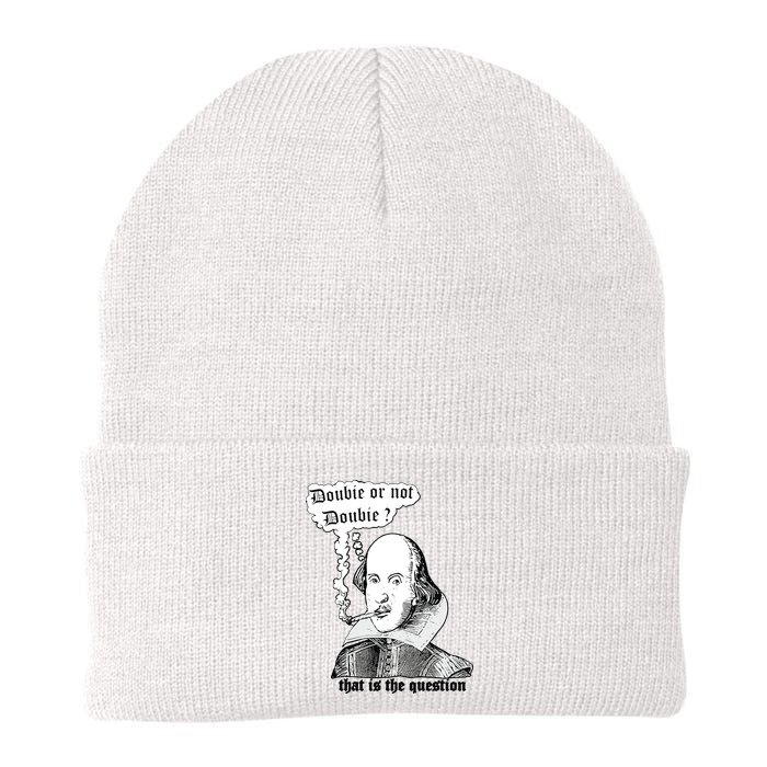 Shakespeare Smoking Doobie Or Not Doobie That Is The Question Beanie