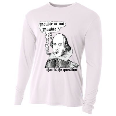 Shakespeare Smoking Doobie Or Not Doobie That Is The Question Cooling Performance Long Sleeve Crew