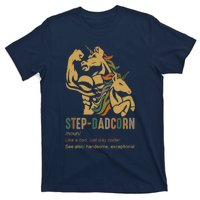 Step-dadcorn Step Dad Unicorn Cooler Father's days T-Shirt