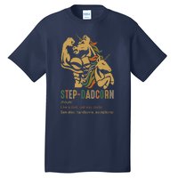 Step-dadcorn Step Dad Unicorn Cooler Father's days Tall T-Shirt