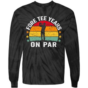 Swing Swear Drink Repeat Funny Golf Tie-Dye Long Sleeve Shirt