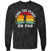 Swing Swear Drink Repeat Funny Golf Tie-Dye Long Sleeve Shirt