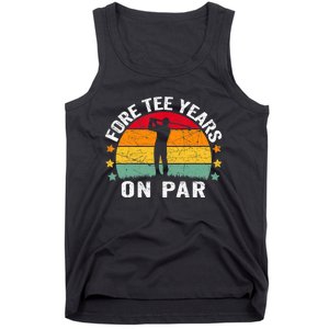 Swing Swear Drink Repeat Funny Golf Tank Top