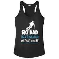 Sport Ski Dad Like A Regular Dad Only Way Cooler Gift Skier Lover Ladies PosiCharge Competitor Racerback Tank