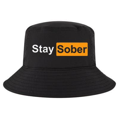 Staysober Sarcastic Dry Month Cool Comfort Performance Bucket Hat