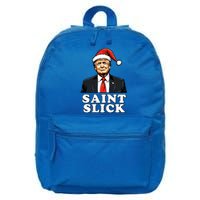 Saint Slick Donald Trump Christmas Santa Claus Hat Holiday Cool Gift 16 in Basic Backpack