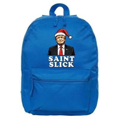 Saint Slick Donald Trump Christmas Santa Claus Hat Holiday Cool Gift 16 in Basic Backpack