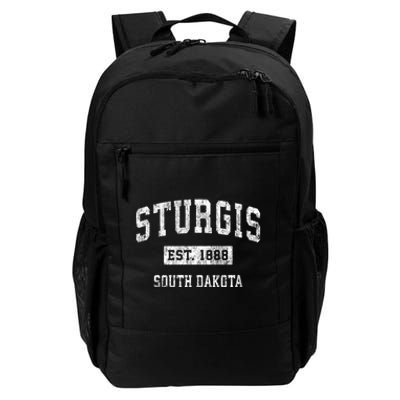 Sturgis South Dakota Sd Vintage Sports Daily Commute Backpack