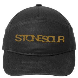 Stone Sour Distressed Logo 7-Panel Snapback Hat