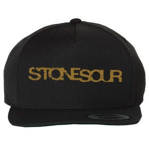 Stone Sour Distressed Logo Wool Snapback Cap