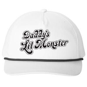 Suicide Squad Daddy's Lil Little Monster Harley Quinn Halloween Fancy Squad Snapback Five-Panel Rope Hat