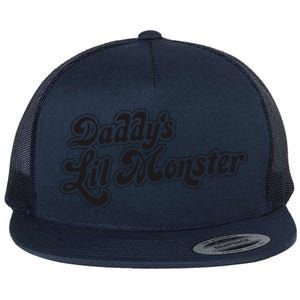 Suicide Squad Daddy's Lil Little Monster Harley Quinn Halloween Fancy Squad Flat Bill Trucker Hat