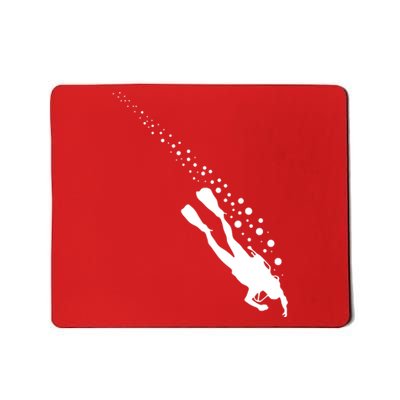 Style Scuba Diving Diver Mousepad